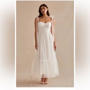 Birdy Grey Charly White Tulle Wedding Dress